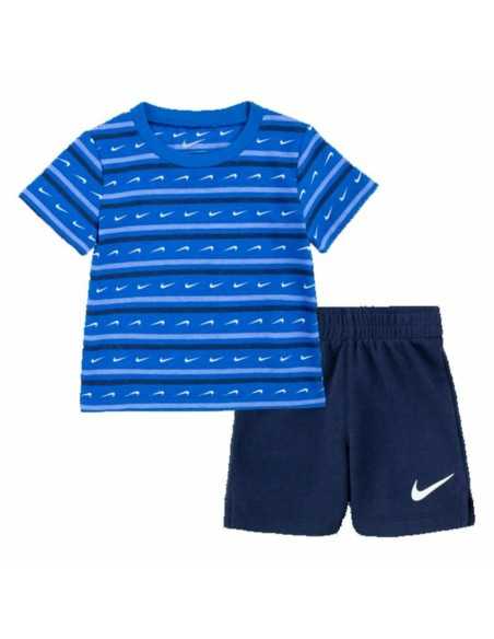 Sports Outfit for Baby Nike Swoosh Stripe Blue