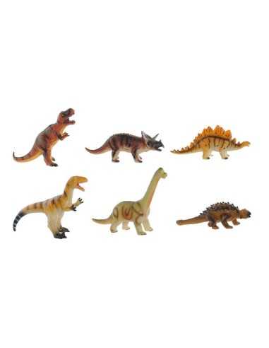 Dinosaurier DKD Home Decor 6 Stück 29 x 15 x 21 cm Weich