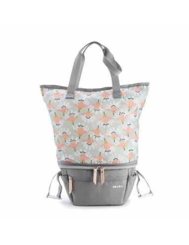 Diaper Changing Bag Béaba Biarritz Grey