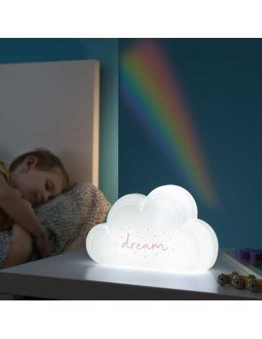 Lampe mit Regenbogenprojektor und Aufklebern Claibow InnovaGoods