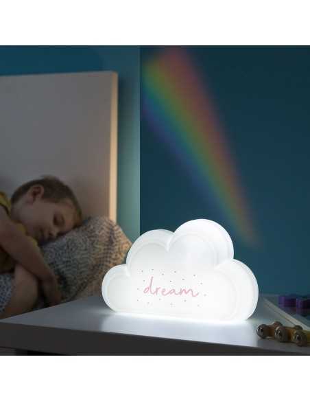 Lampe mit Regenbogenprojektor und Aufklebern Claibow InnovaGoods