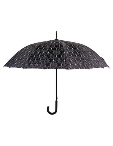 Umbrella Printed Red Grey Blue Metal (106 x 106 x 93 cm)