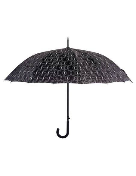 Umbrella Printed Red Grey Blue Metal (106 x 106 x 93 cm)