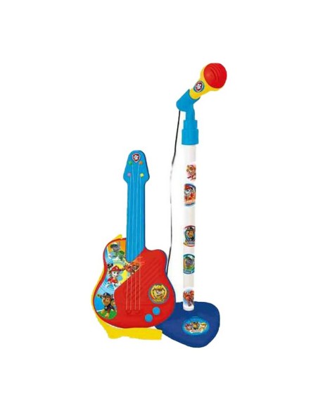 Kindergitarre The Paw Patrol Mikrofon