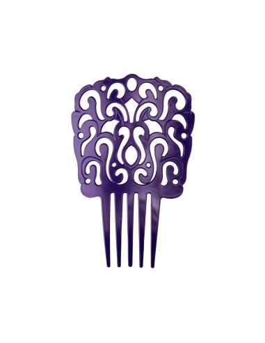 Ornamental comb My Other Me Purple (18 x 13 cm)