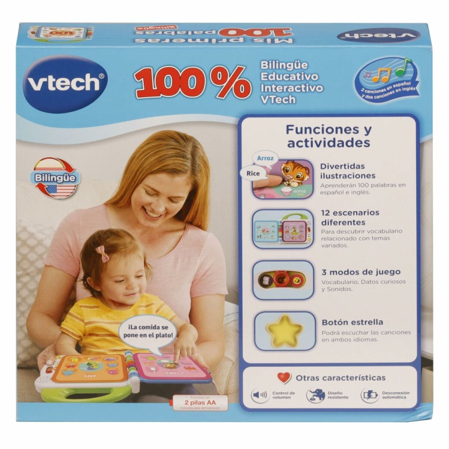 Interaktives Kinderbuch Vtech Mis primeras 100 palabras