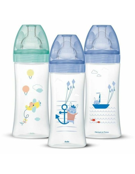 Set of baby's bottles Dodie 3700763508917 3 uds (330 ml)