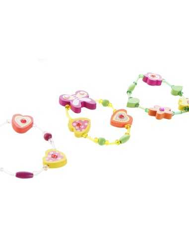 Bracciale DKD Home Decor Multicolore Fiori Per bambini