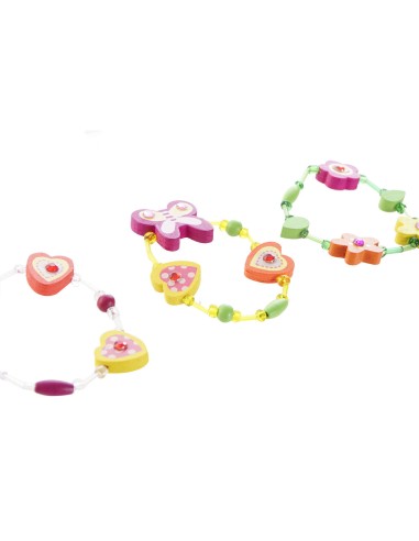 Bracelet DKD Home Decor Multicolour Flowers Children's