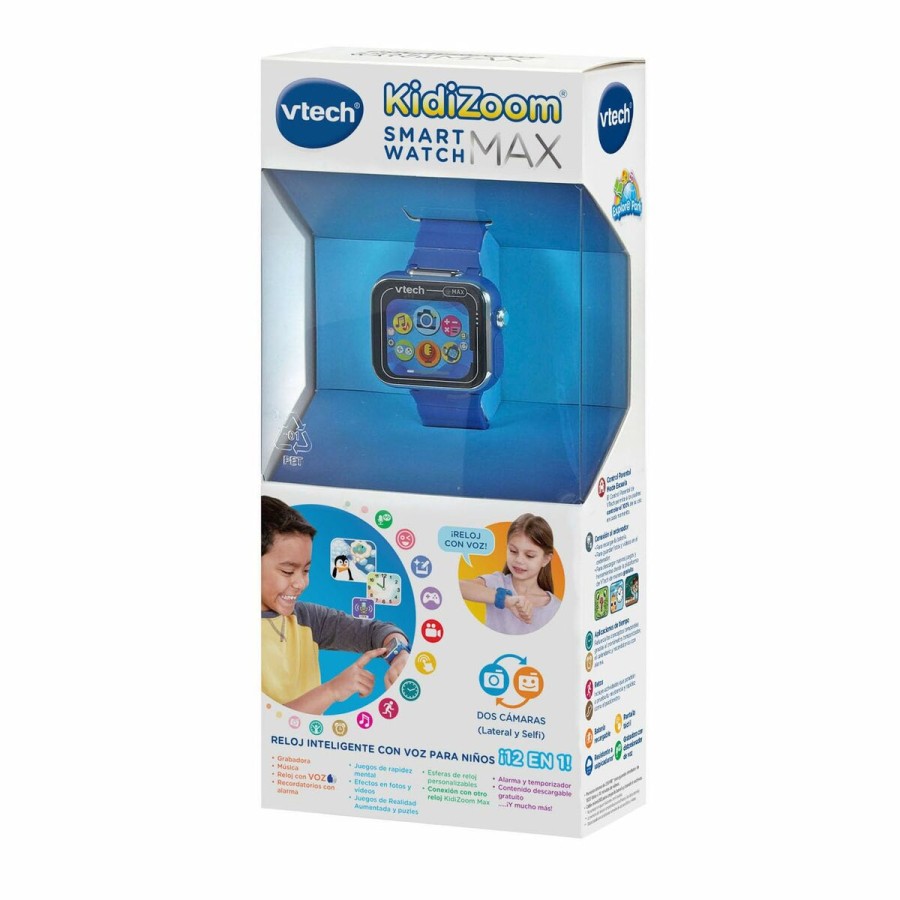 Orologio Bambini Vtech Kidizoom Smartwatch Max 256 MB Interattivo Azzu