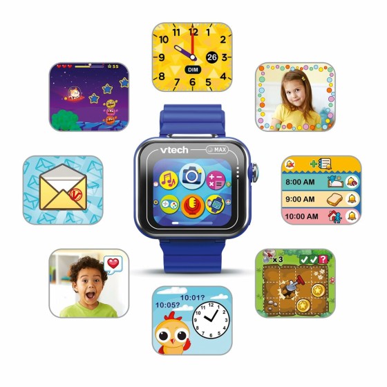 Montre Enfant Vtech Kidizoom Smartwatch Max 256 MB Interactif Bleu