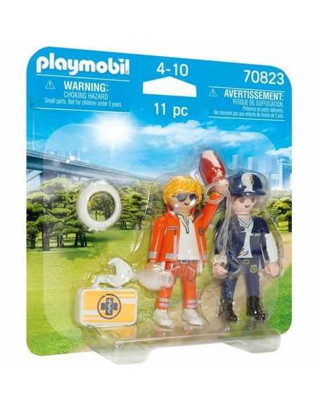 Playset Playmobil 70823 Doctor Poliziotto 70823 (11 pcs)