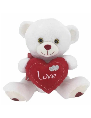 Jouet Peluche Ours Coeur 50 cm