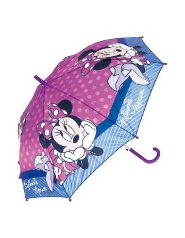 Parapluie Automatique Minnie Mouse Lucky Rose (Ø 84 cm)