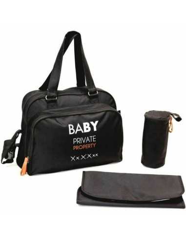 Borsa Fasciatoio per Pannolini Baby on Board Simply Nero Innovativo e funzionale