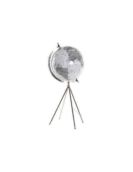 Terraqueo-Globus DKD Home Decor Weiß Metall Kunststoff 27 x 25 x 61 cm