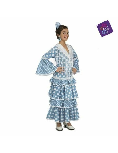 Costume for Children My Other Me 202950 Flamenco Dancer Turquoise