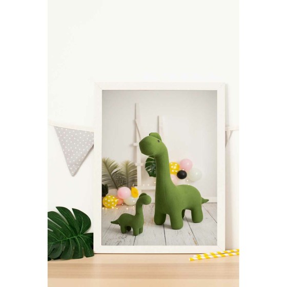 Bild Crochetts Bunt 33 x 43 x 2 cm Dinosaurier