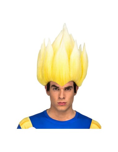 Parrucca My Other Me Sayan Vegeta Biondo