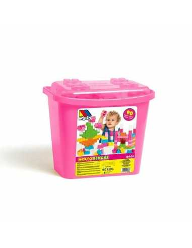 Boîte avec blocs de construction Moltó Blocks (90 pcs)