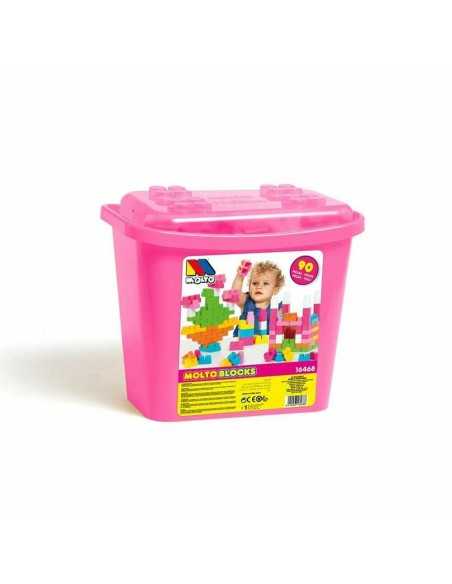 Boîte avec blocs de construction Moltó Blocks (90 pcs)