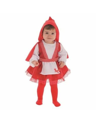 Costume per Neonati 12 Mesi Cappuccetto Rosso (3 Pezzi)