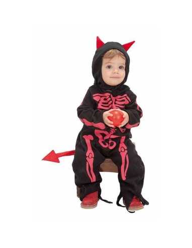 Costume for Babies 0-12 Months Diablo Skeleton Jumpsuit