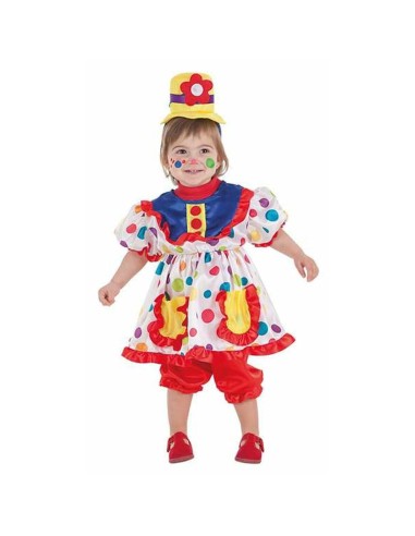 Déguisement pour Bébés 18 Mois Femme Clown (3 Pièces)