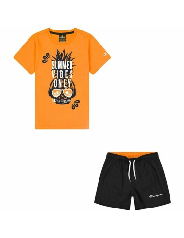 Ensemble de Sport pour Enfants Champion Orange