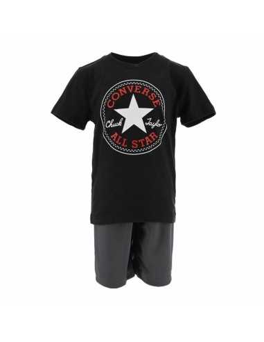 Ensemble de Sport pour Enfants Converse Chuck Taylor Patch Noir