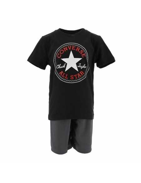 Ensemble de Sport pour Enfants Converse Chuck Taylor Patch Noir