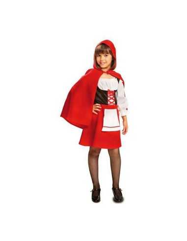 Costume per Bambini My Other Me Red Hiddin Hood 7-9 Anni Rosso