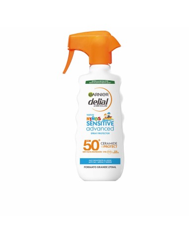 Spray solare per bambini Garnier Niños Sensitive Advanced SPF 50+ 270 ml