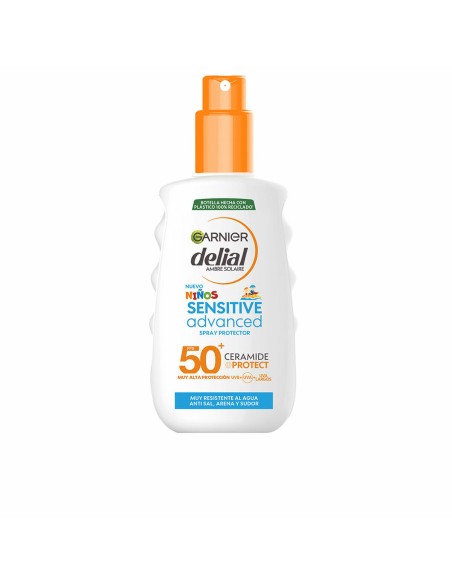 Crème Solaire pour Enfants en Spray Garnier Sensitive Advanced Spf 50 (150 ml)