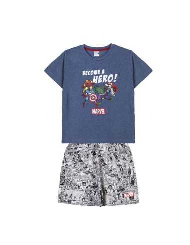 Children's Pyjama Marvel Grey