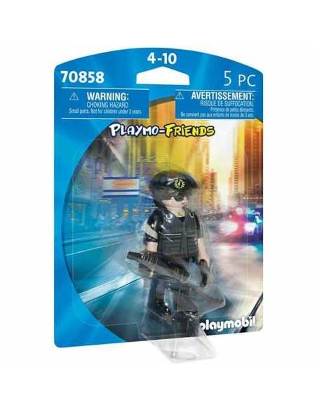 Jointed Figure Playmobil Playmo-Friends 70858 Police Officer (5 pcs)