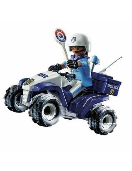 Vehicle Playset Playmobil Speed Quad City Action 71092 Police Officer (21 pcs)