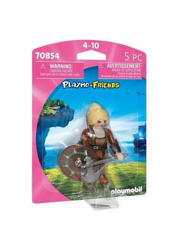 Personnage articulé Playmobil Playmo-Friends 70854 Femme Viking (5 pcs)