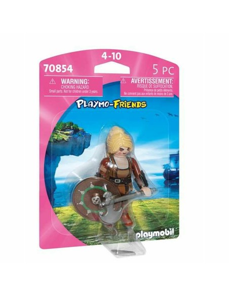 Personnage articulé Playmobil Playmo-Friends 70854 Femme Viking (5 pcs)