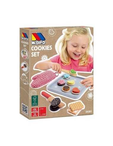 Set di Alimenti Moltó Cookies Set 13 Pezzi