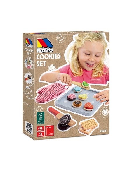 Mahlzeiten-Set Moltó Cookies Set 13 Stücke