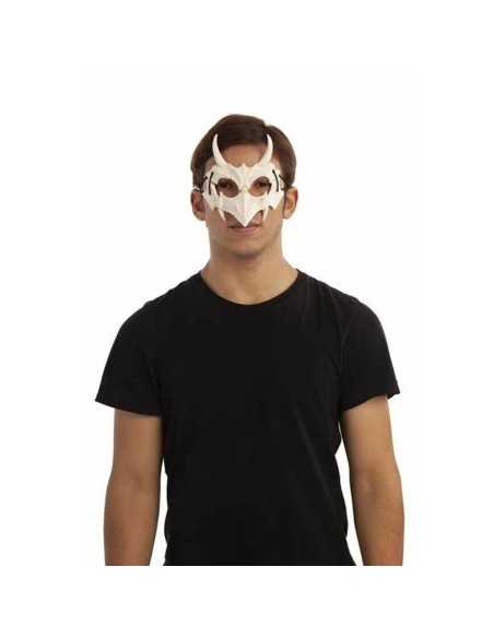 Half Mask My Other Me Bone One size Dragon White