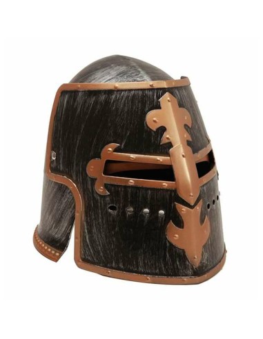 Ritterhelm My Other Me Schwarz Bronze PVC (58 cm)