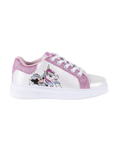 Chaussures de Sport pour Enfants Minnie Mouse Fantaisie Rose Blanc