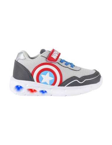 Scarpe Sportive con LED The Avengers Grigio