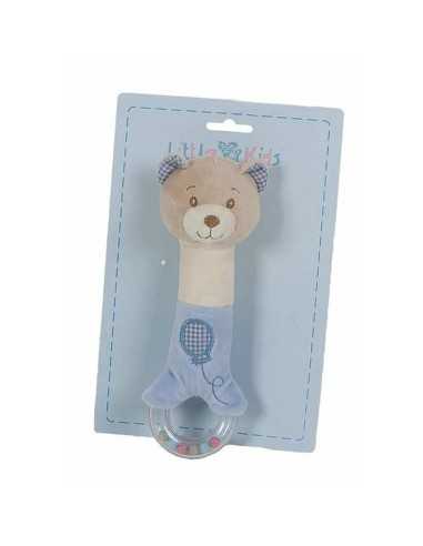 Peluche con Sonagli Vichi Azzurro Orso Teether 20 cm 20cm