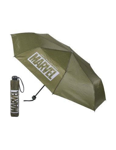 Foldable Umbrella Marvel Green (Ø 97 cm)