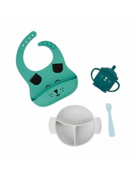 Dinnerware Set Babymoov Green 4 Pieces