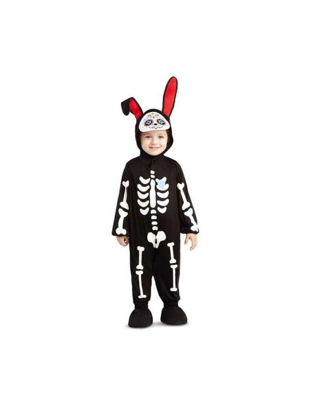 Costume per Bambini My Other Me Coniglio Catrina M Nero (3 Pezzi)