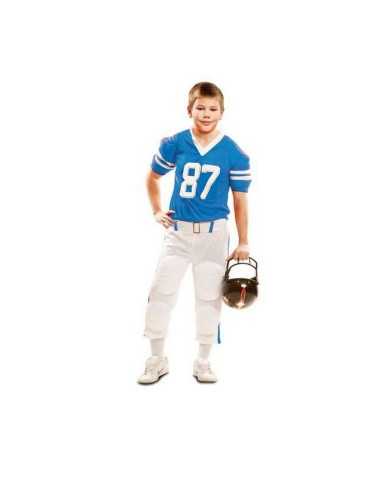 Costume per Bambini My Other Me Azzurro Giocatore di Rugby